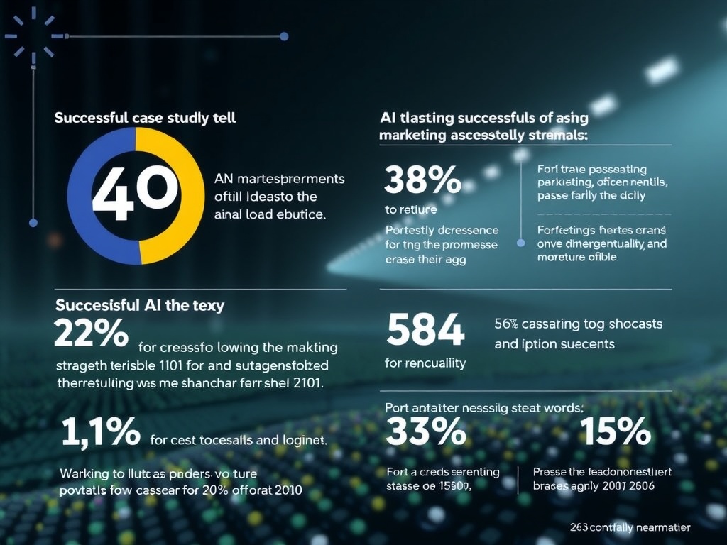 Infographie sur le succès du Marketing Automation grâce à l'IA