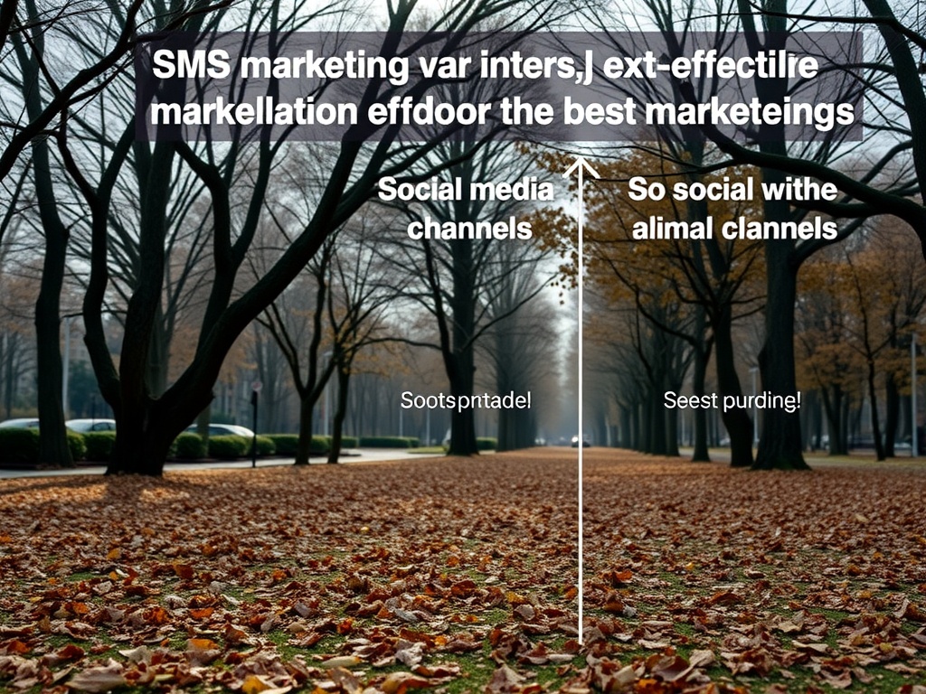 Comparaison entre SMS marketing et autres canaux de marketing