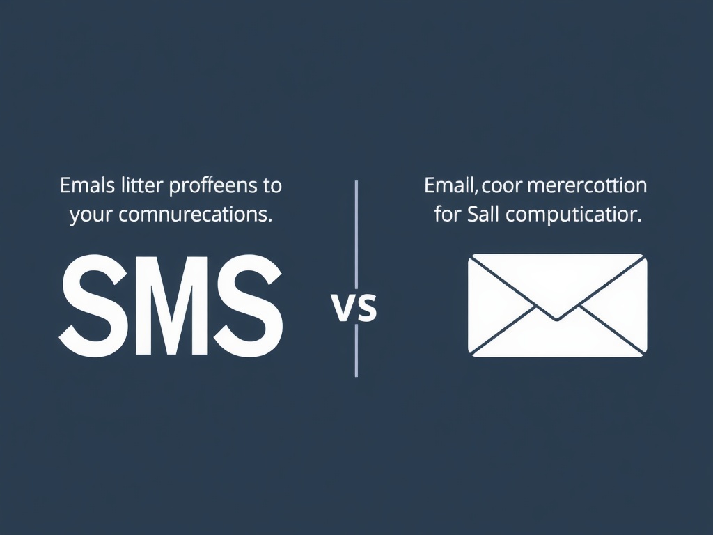 Comparaison entre SMS et Email dans le marketing digital
