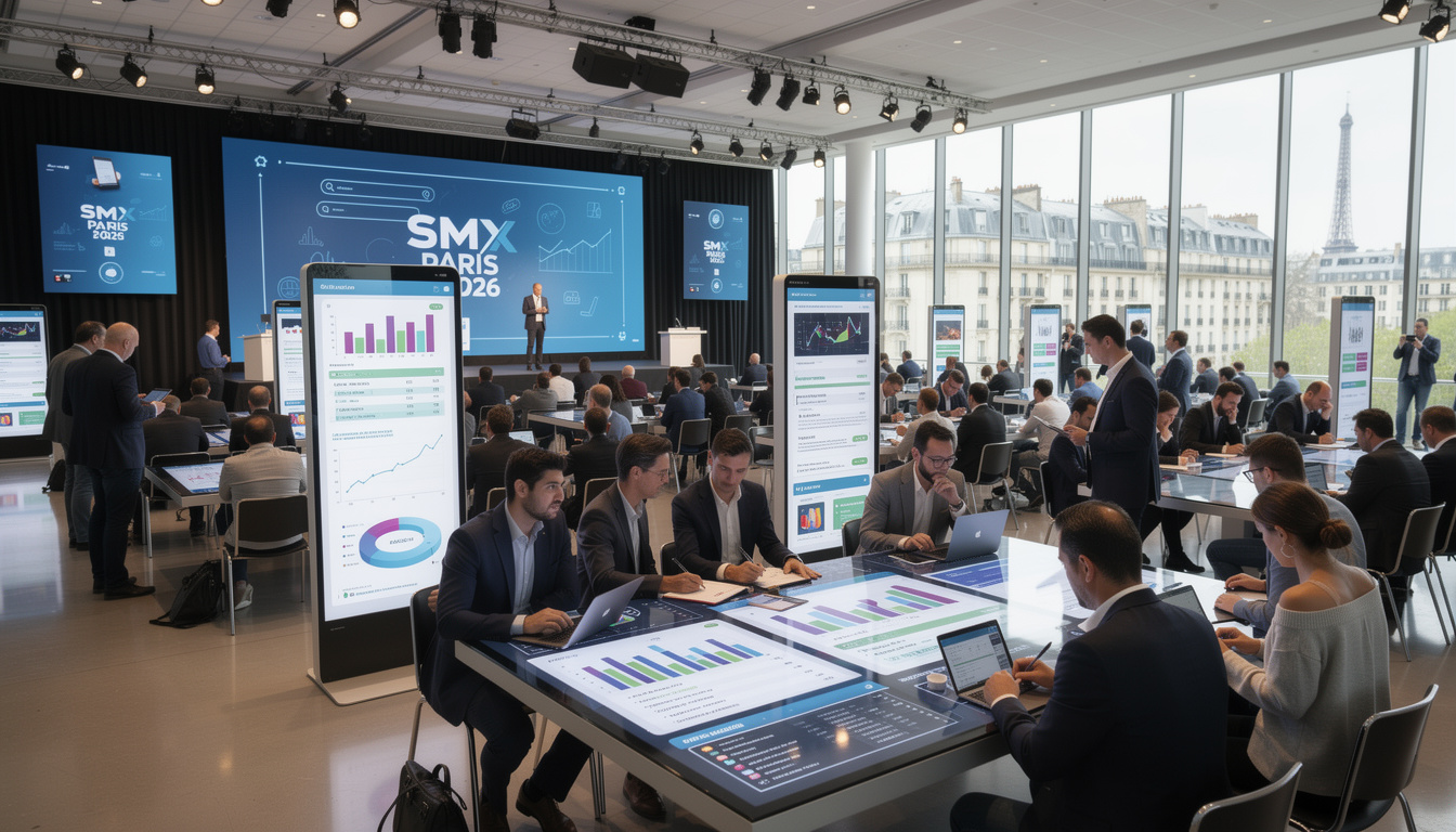 plongez au cœur du search marketing lors de smx paris 2026, deux journées d'ateliers, conférences et networking pour les professionnels du référencement et du marketing digital.