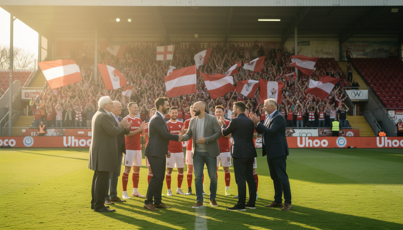 découvrez comment wrexham a atteint un chiffre d'affaires historique grâce à l'implication de ryan reynolds et rob mcelhenney, surmontant de nombreux obstacles.