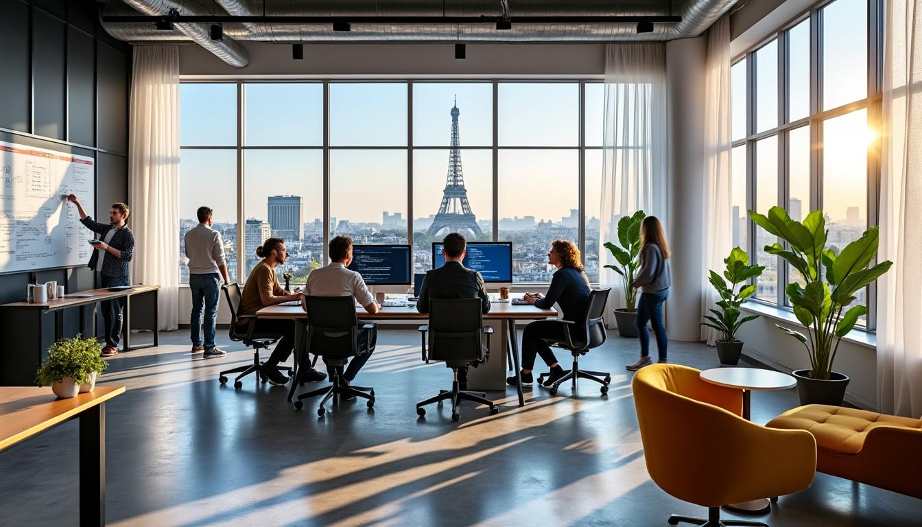 dualmedia, agence web parisienne, experte en développement mobile et web, crée des solutions digitales innovantes pour booster votre présence en ligne.