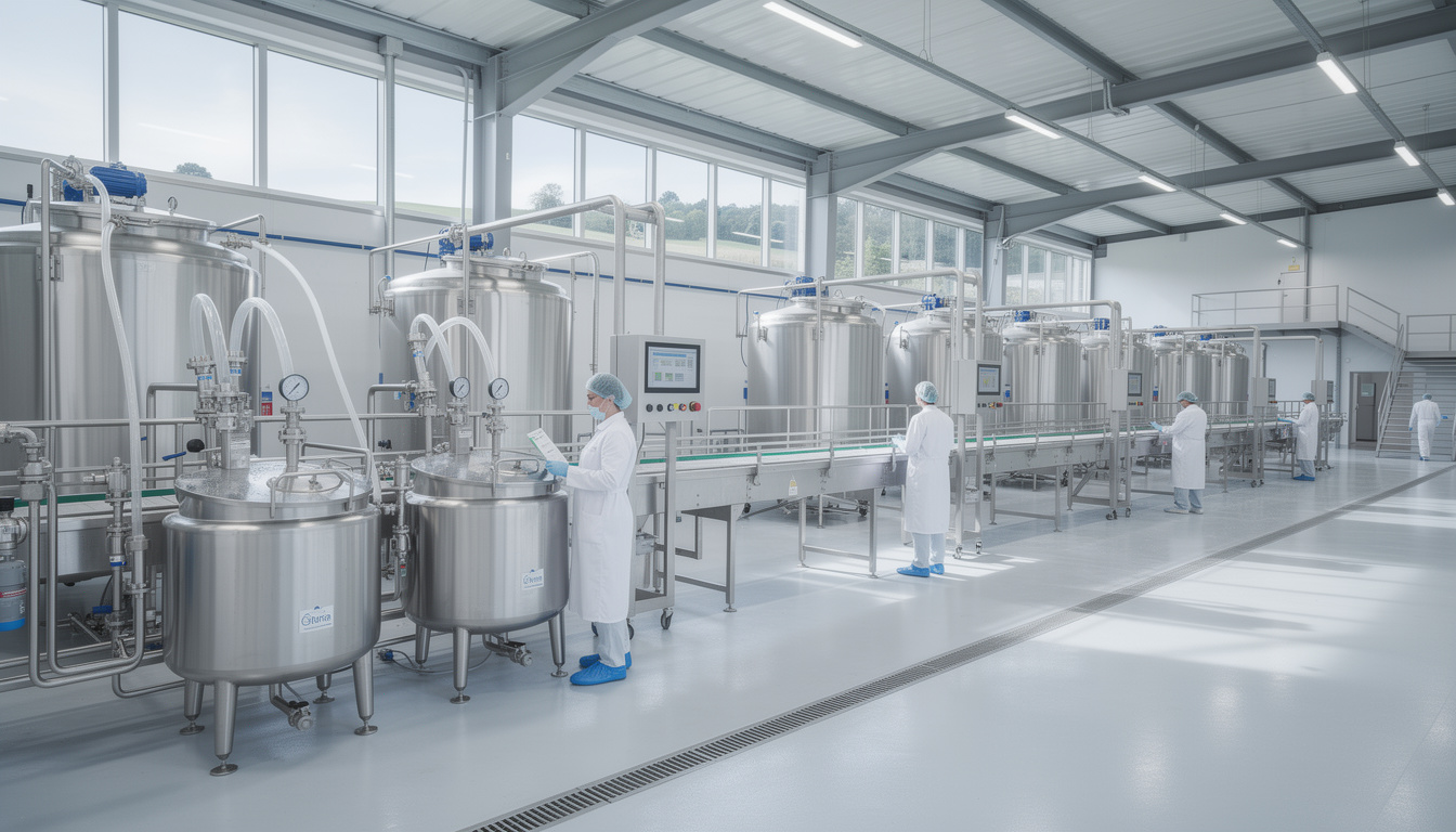 découvrez l'expansion exceptionnelle de l'usine normande de danone, où est élaboré le skyr, la nouvelle star des produits laitiers alliant tradition islandaise et innovation française.